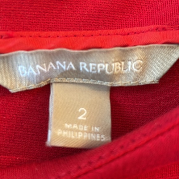 Banana Republic 3/4 Length Sleeve Dress - Picture 2 of 3